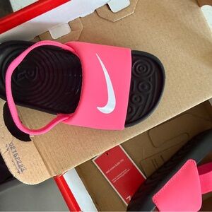 Nike Toddler Pink Slides
